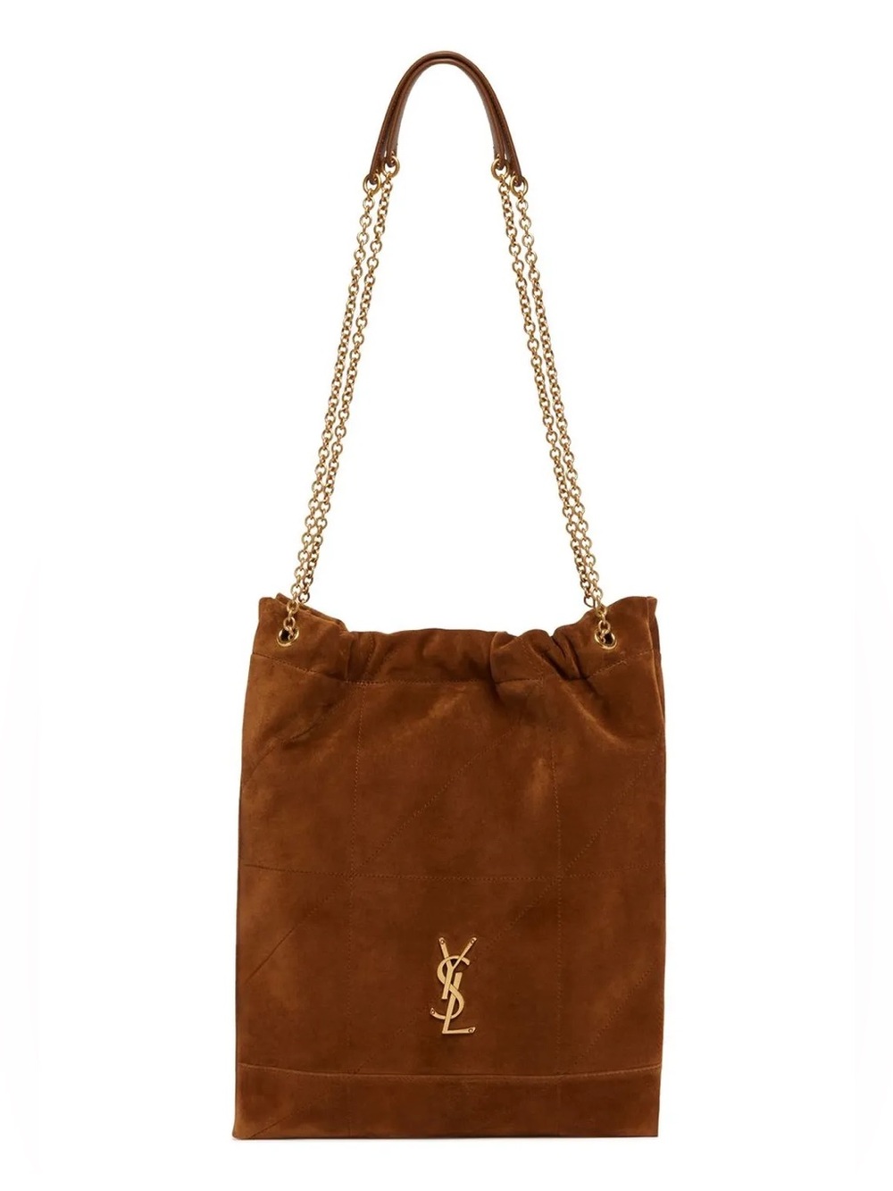 New Saint Laurent Jamie 4.3 Medium Pochon Suede Bag